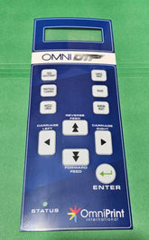 Front Control Panel Keypad Sticker for Omni DTF14.5"