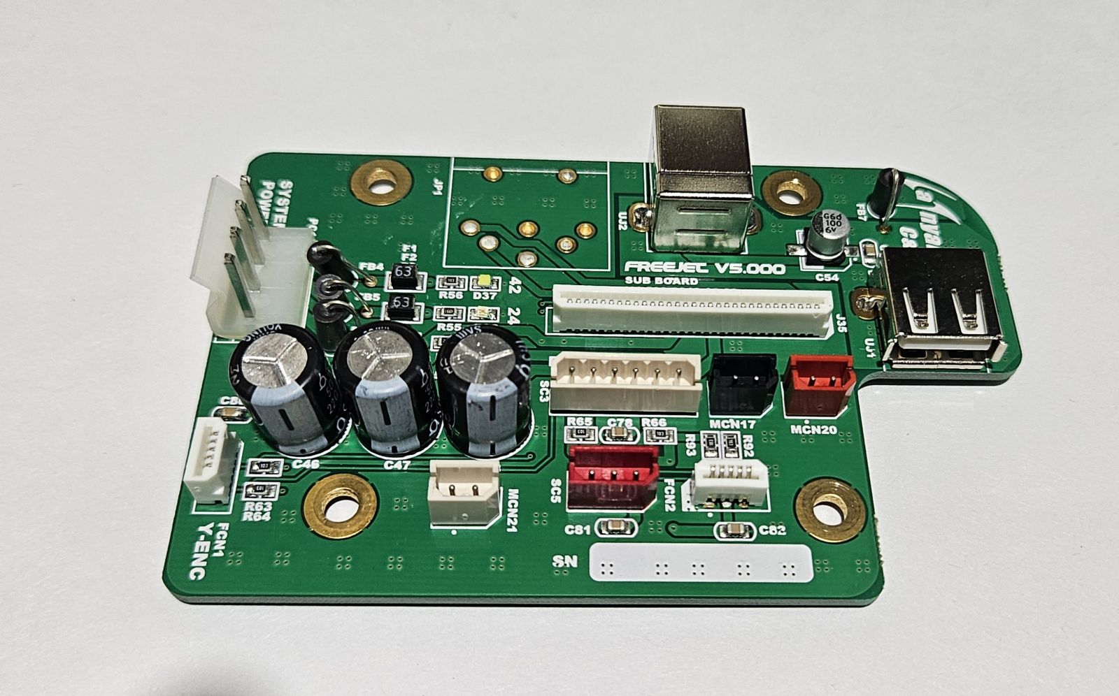FreeJet 330TX/UV/Plus/HS Power Sub Board