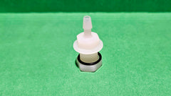 Plastic Barbed Tube Fitting 3/16" ID x 1/4 NPSM Male with O-ring 1/16"