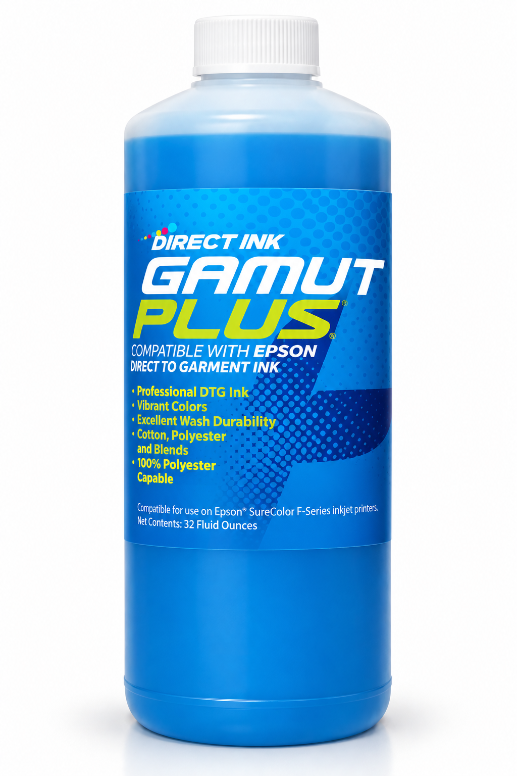 Gamut Plus Cyan 32oz DTG