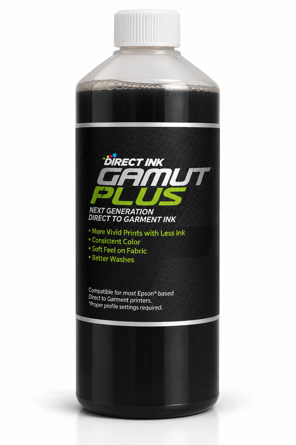 Gamut Plus Ink - Black 32oz