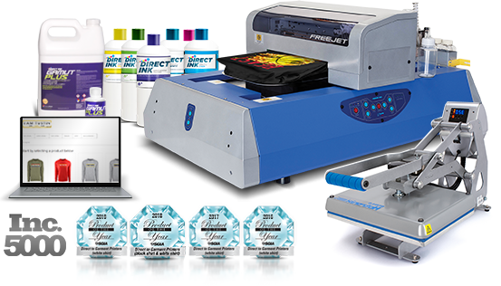 Freejet DTG Direct to Garment Printers